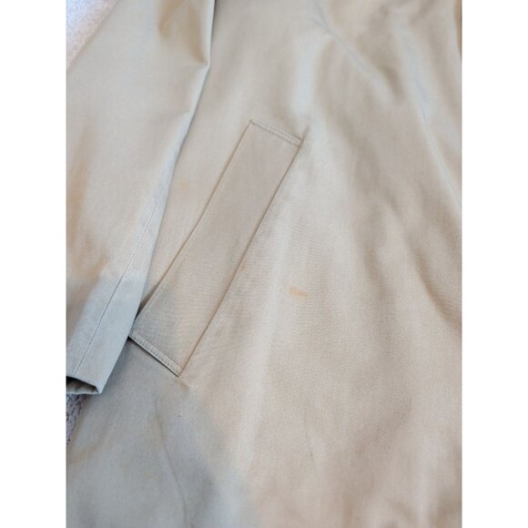 Vintage 80’s Aquascutum Trench Coat Overcoat Mens Aqua 5 XXL Punk Blokecore Vtg - Picture 6 of 16